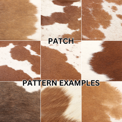 Cowhide Cushion Cover