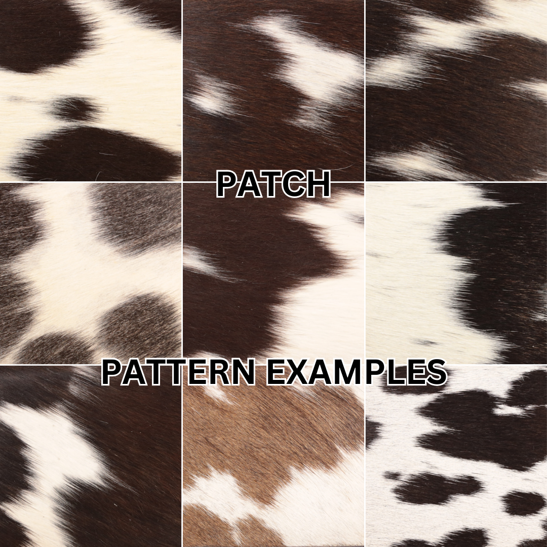 Cowhide Cushion Cover